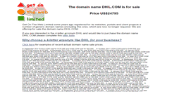 Desktop Screenshot of dhil.com