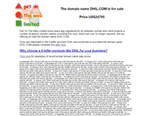 Tablet Screenshot of dhil.com